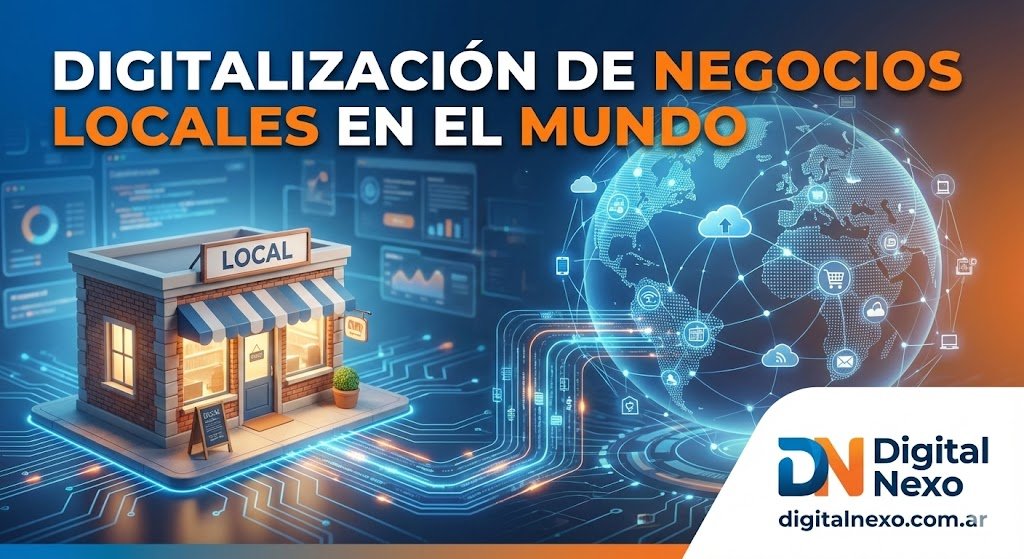 Digitalización de negocios locales: De la tienda física al mundo
