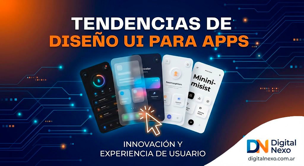 Tendencias en diseño UI para aplicaciones